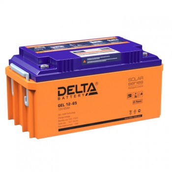 Аккумулятор DELTA 12-65 GEL