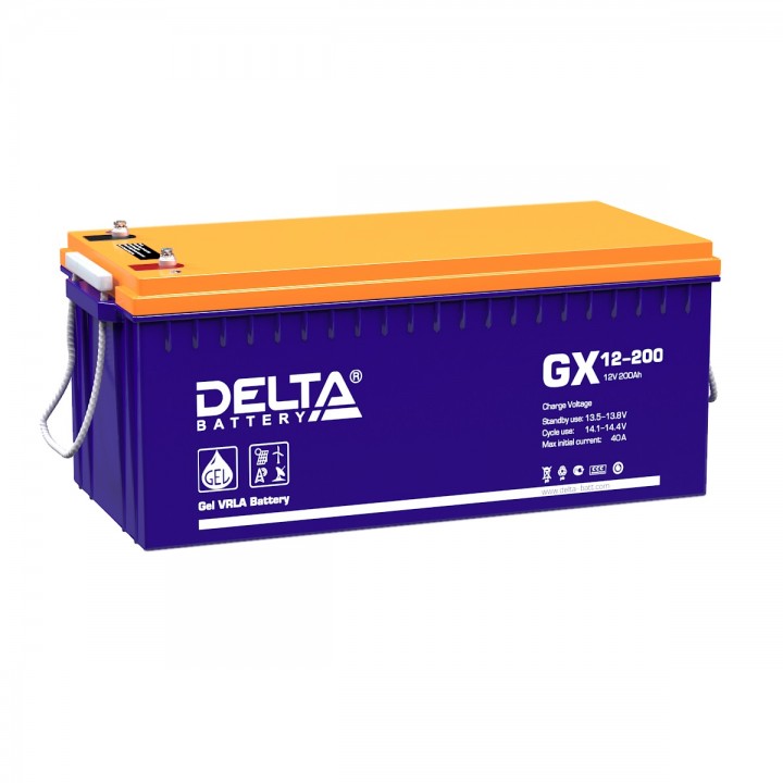 Аккумулятор DELTA GX 12-200 GEL -  в Самаре по выгодной цене и с .