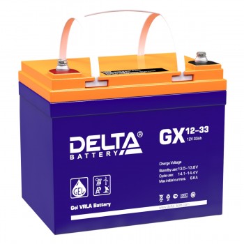 Аккумулятор DELTA GX 12-33 GEL